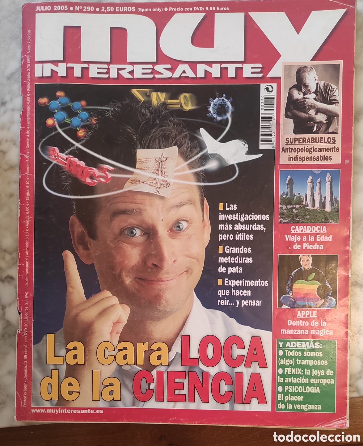 Coleccionismo de revista Muy Interesante: Muy Interesante N&deg; 290. Julio 2005