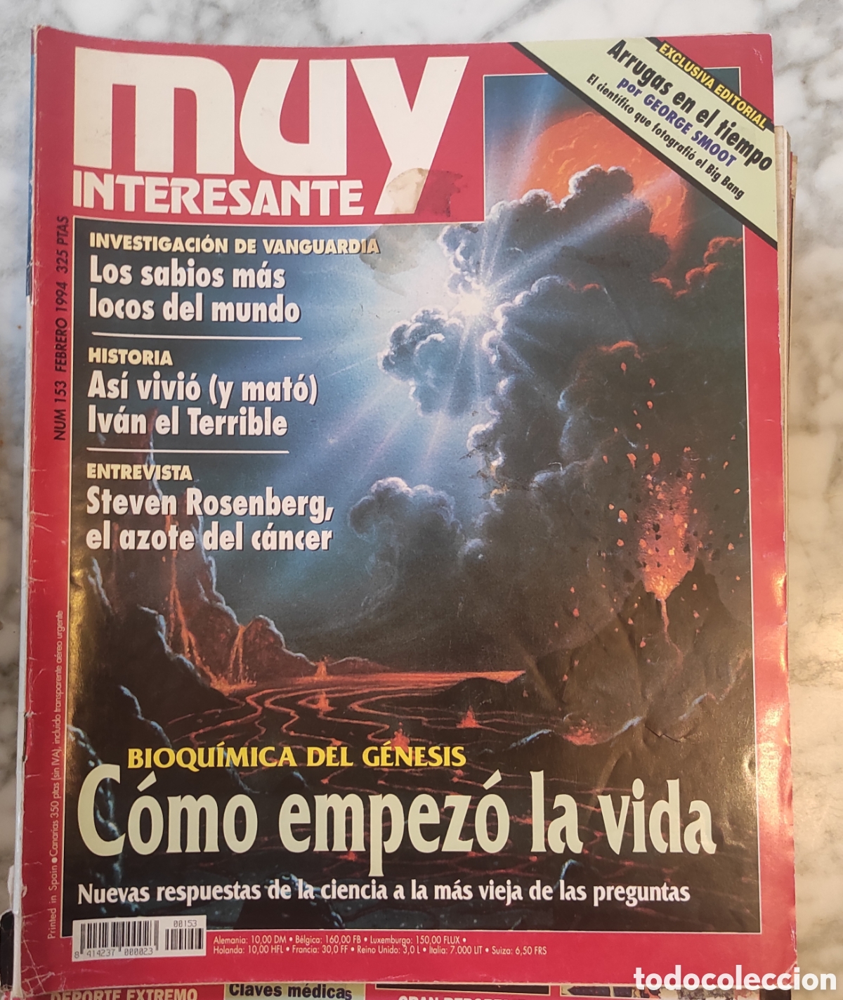 Coleccionismo de revista Muy Interesante: Muy Interesante N&deg; 153. Febrero 1994