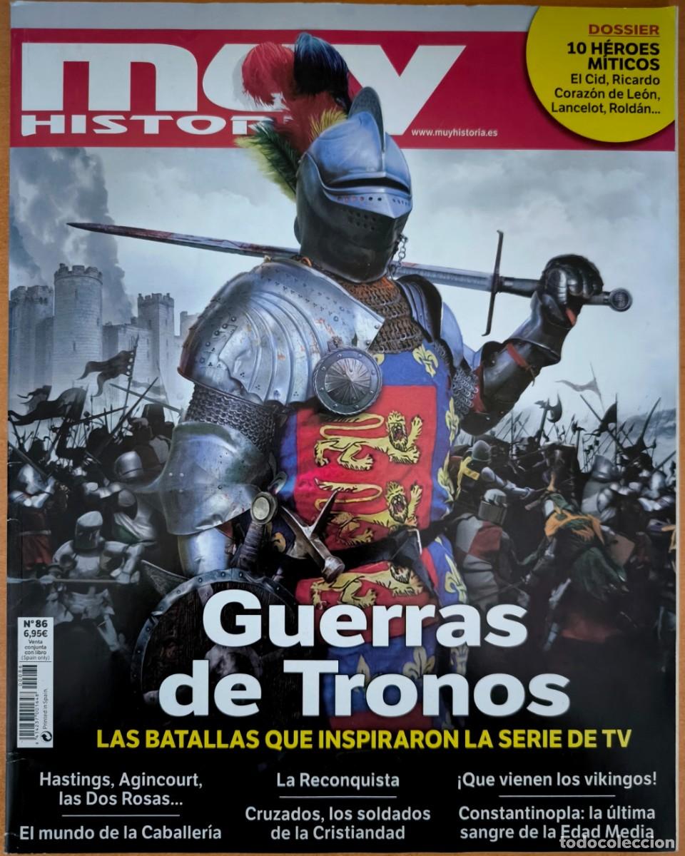 Coleccionismo de revista Muy Interesante: Muy Historia 86 - Guerras de Tronos