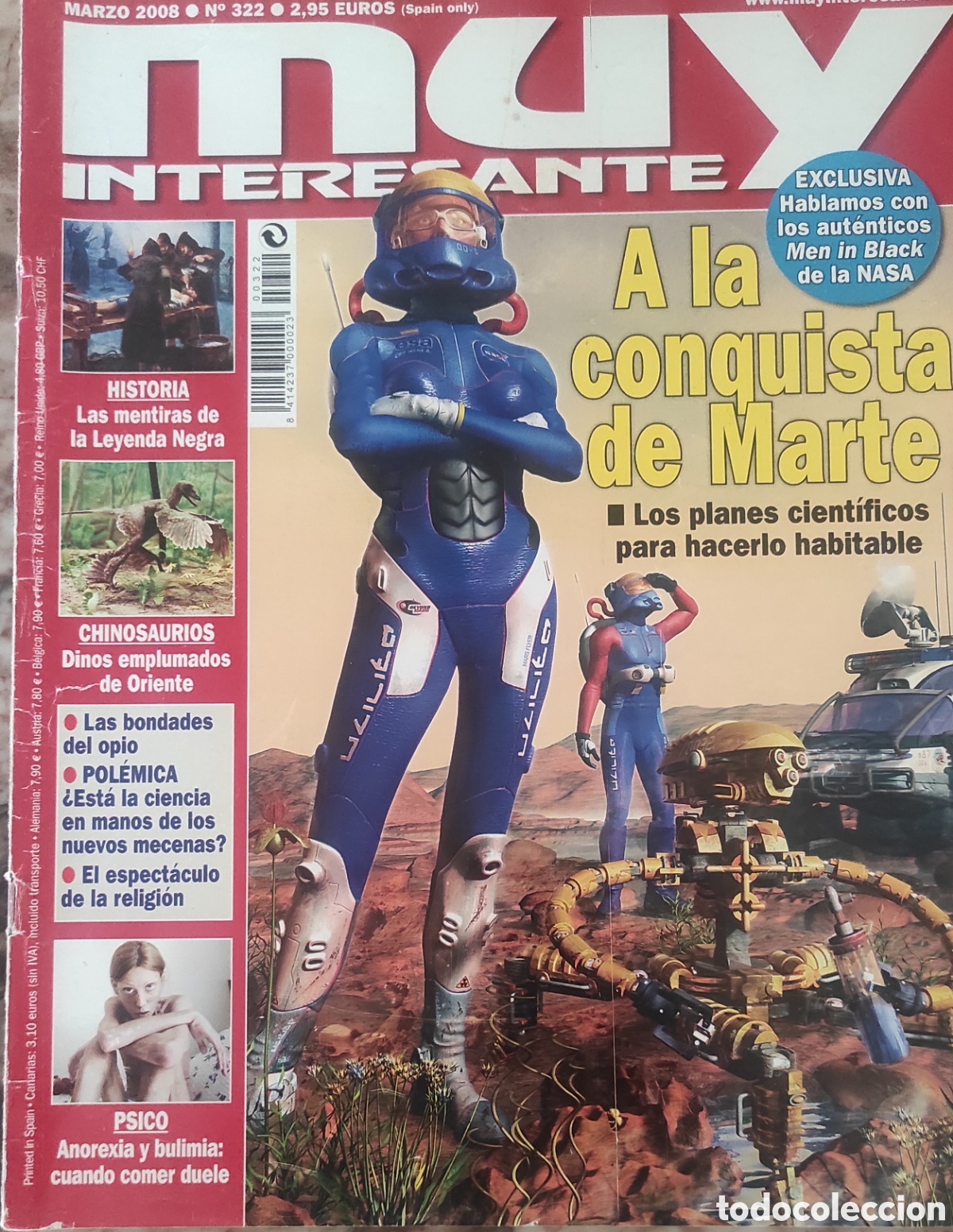 Coleccionismo de revista Muy Interesante: Muy Interesante N&deg; 322. Marzo 2008