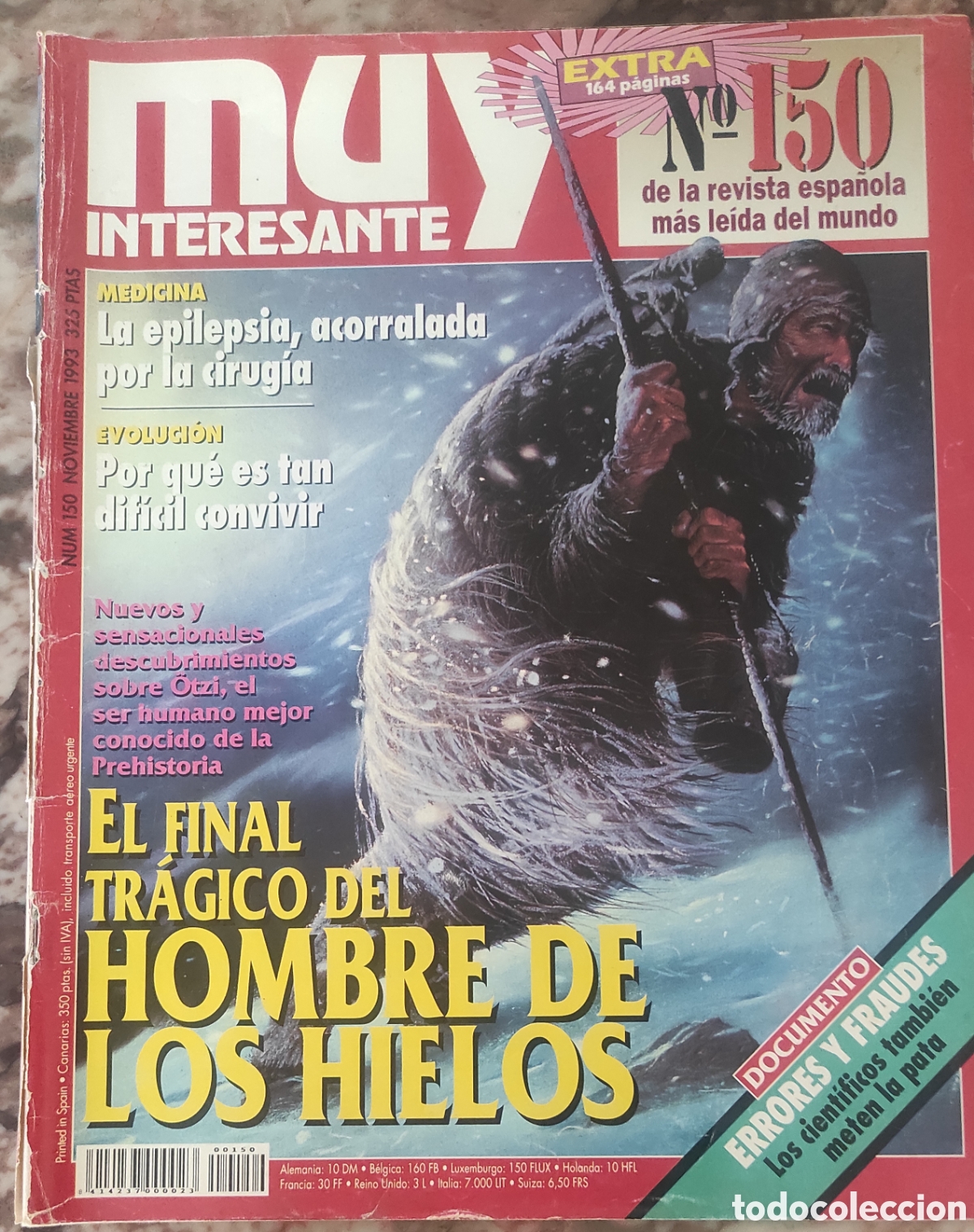 Coleccionismo de revista Muy Interesante: Muy Interesante N&deg; 150 Noviembre 1993