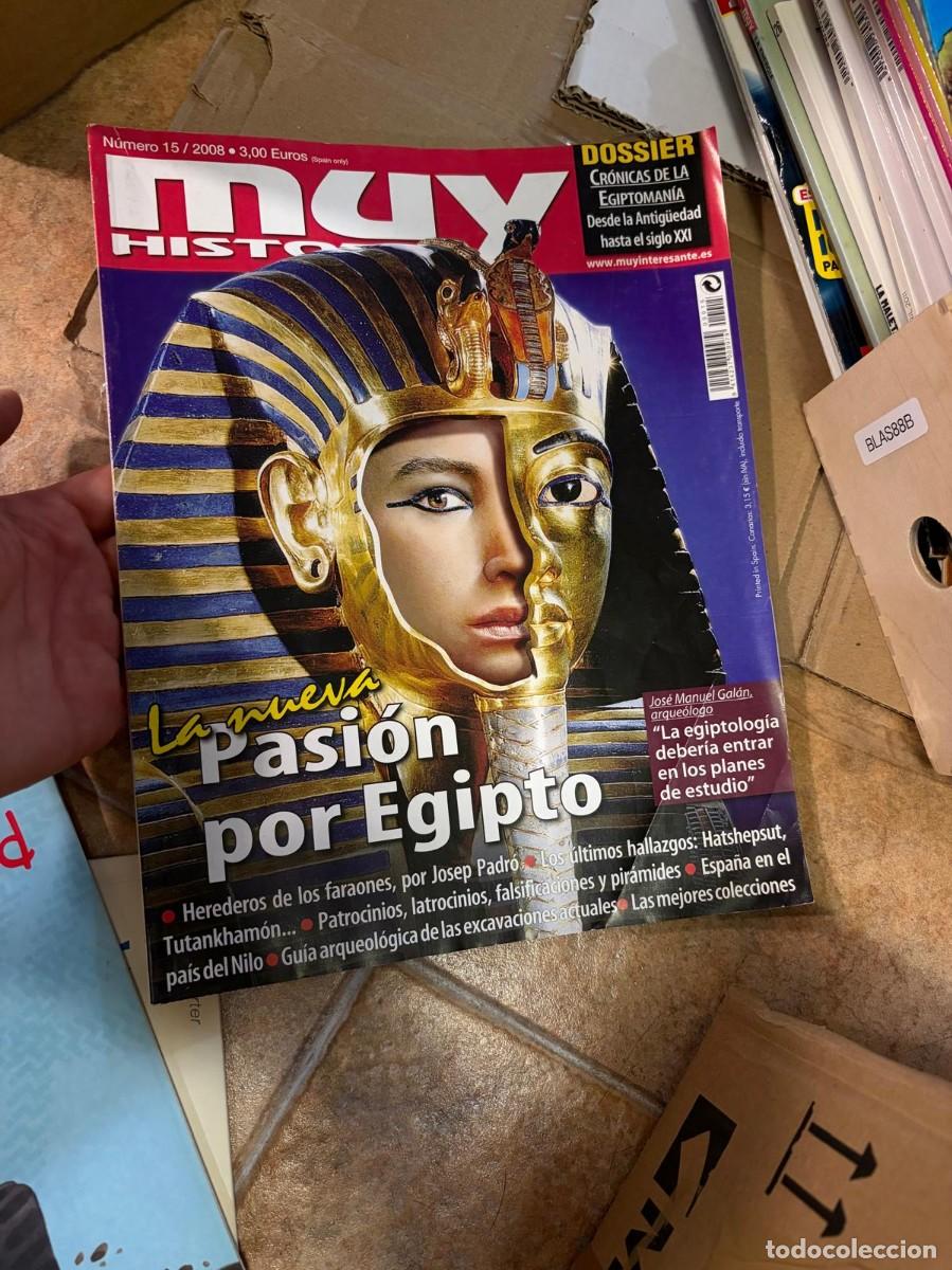 Coleccionismo de revista Muy Interesante: BLAS88B Muy Historia n&ordm; 15 / 2008 La nueva pasi&oacute;n por Egipto INTERESANTE