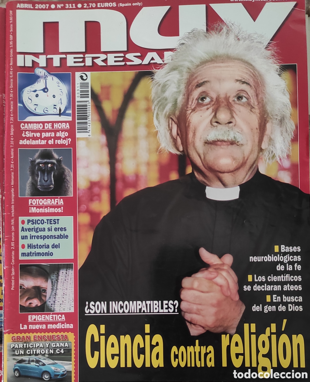 Coleccionismo de revista Muy Interesante: Muy Interesante N&deg; 311. Abril 2007