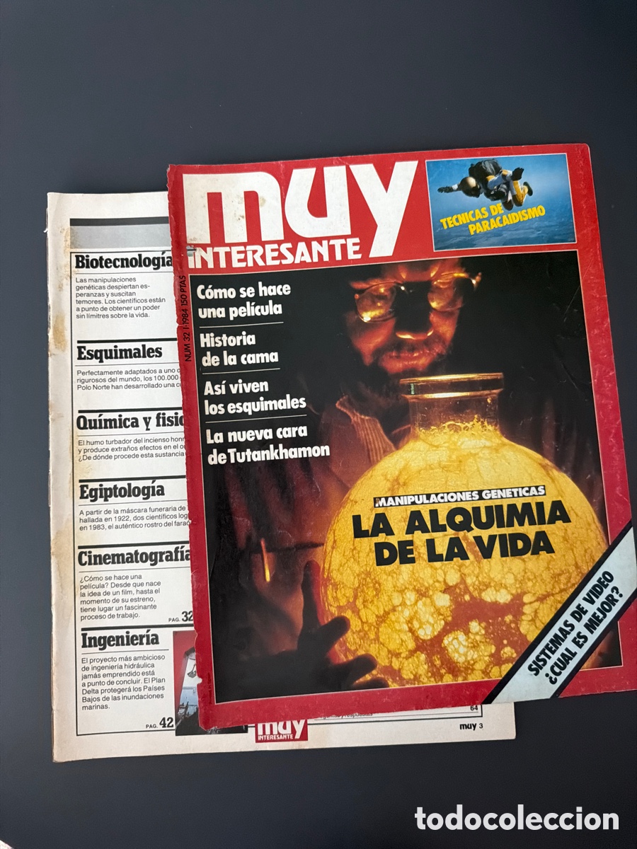 Coleccionismo de revista Muy Interesante: Revista Muy Interesante N&ordm; 32 (A&ntilde;o 1984)