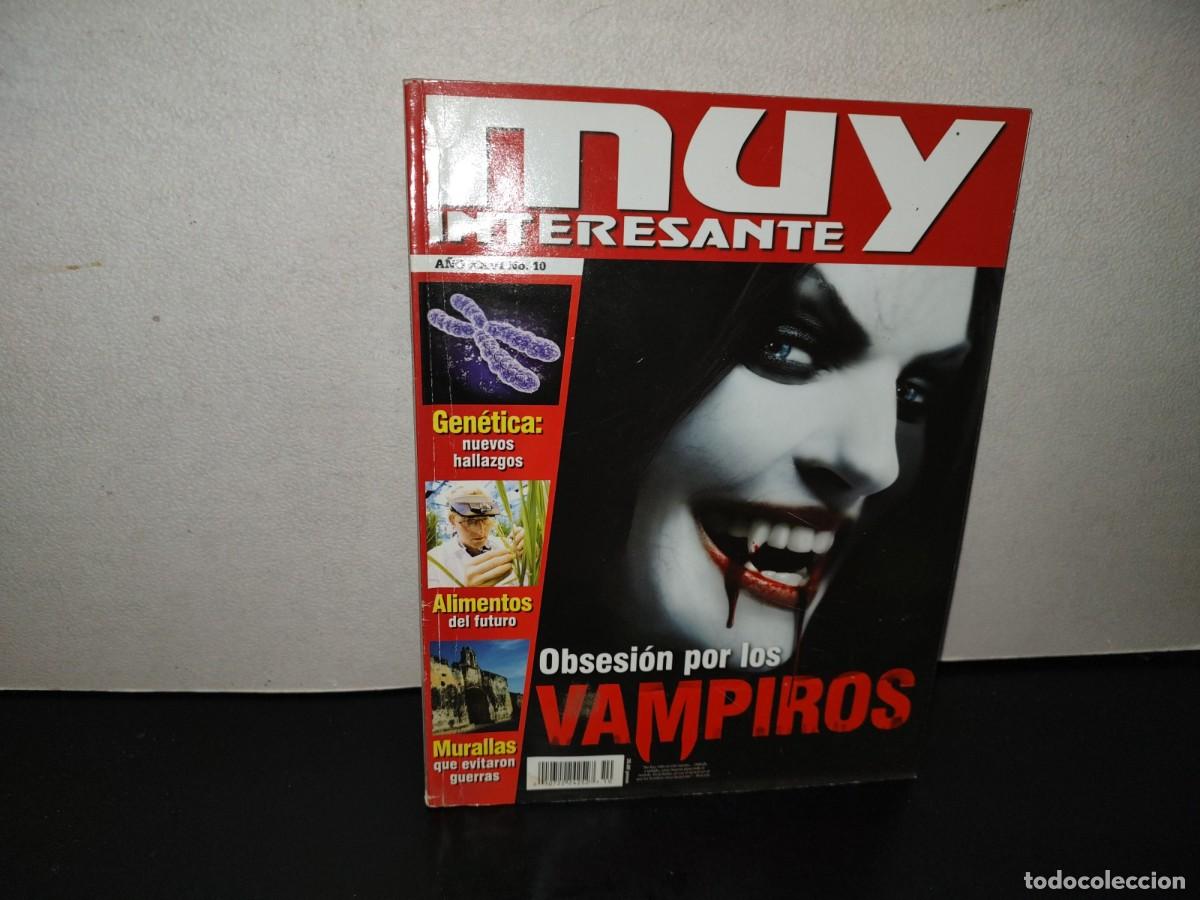 Coleccionismo de revista Muy Interesante: 202- Muy Interesante. Obsesi&oacute;n Por Los Vampiros - A&ntilde;o XXVI, No. 10