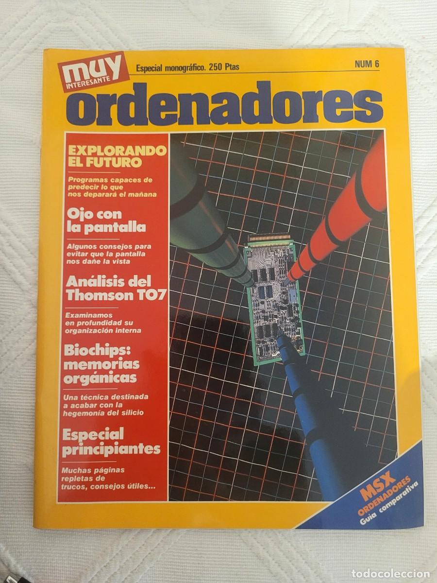 Coleccionismo de revista Muy Interesante: MUY INTERESANTE N&ordm; 6 - 1986