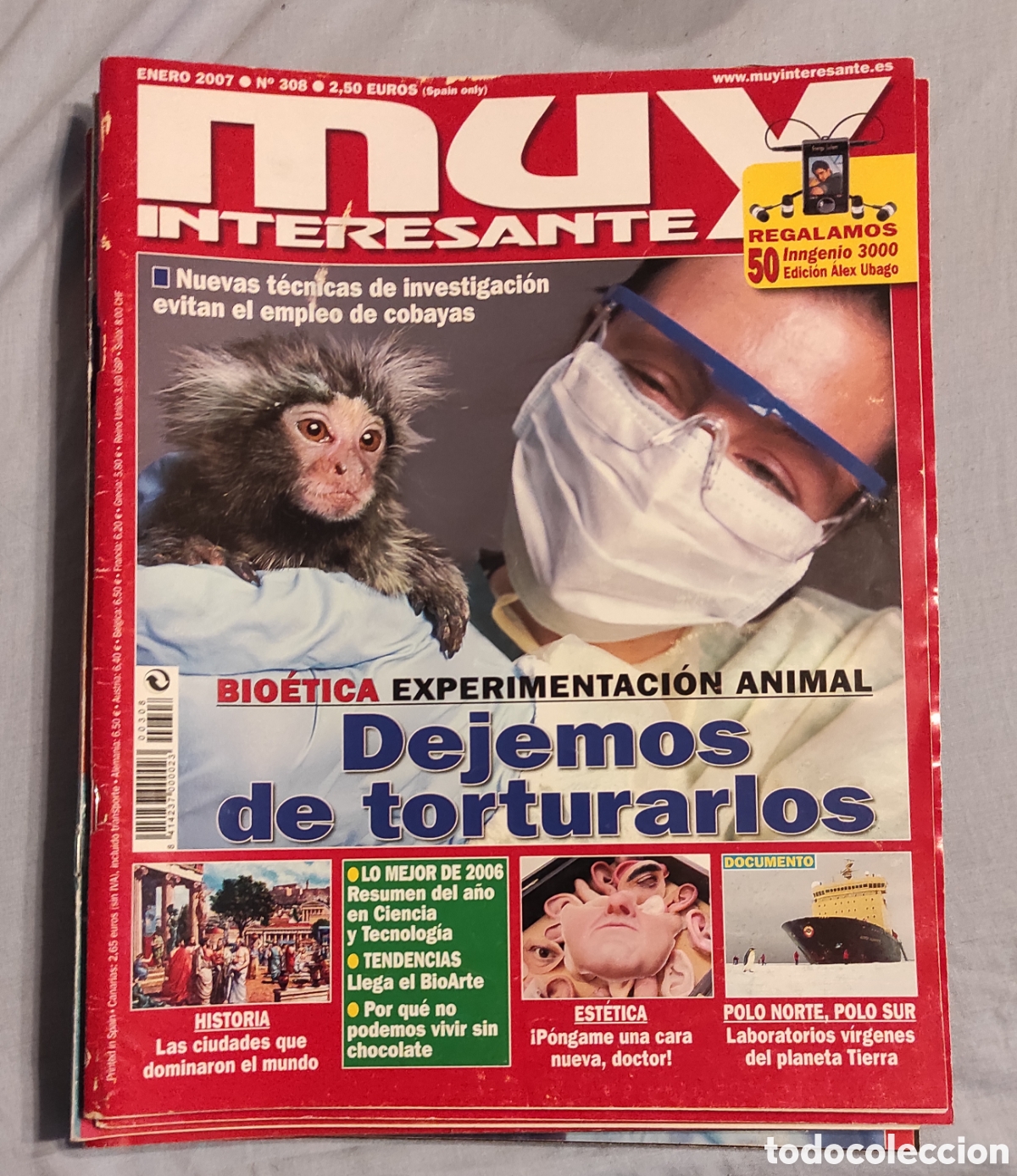 Coleccionismo de revista Muy Interesante: Muy Interesante N&deg; 308. Enero 2007