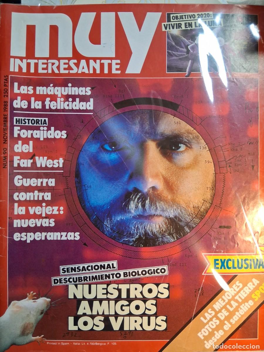 Coleccionismo de revista Muy Interesante: REVISTA MUY INTERESANTE, NOVIEMBRE 1988, N&Uacute;MERO 90.