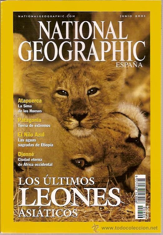 revista national geographic junio 2001 leones a - Buy Magazine: National  Geographic on todocoleccion