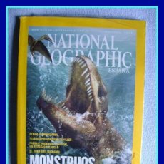 Coleccionismo de National Geographic: REVISTA NATIONAL GEOGRAPHIC ESPAÑA 2005 DICIEMBRE. CON MAPA DE MONSTRUOS MARINOS. Lote 40159235