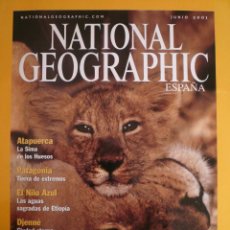 Coleccionismo de National Geographic: NATIONAL GEOGRAPHIC / EDICIÓN ESPAÑOLA / JUNIO 2001 