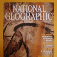 Coleccionismo de National Geographic: NATIONAL GEOGRAPHIC / EDICIÓN ESPAÑOLA / AGOSTO 2001