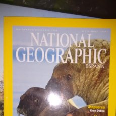 Coleccionismo de National Geographic: REVISTA NATIONAL GEOGRAPHIC SEPTIEMBRE 2001 MORSAS. Lote 59835412