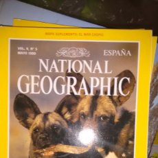 Coleccionismo de National Geographic: REVISTA NATIONAL GEOGRAPHIC MAYO 1999 LICAONES. Lote 59835744
