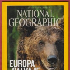 Coleccionismo de National Geographic: REVISTA NATIONAL GEOGRAPHIC ESPAÑA VOL 26 NUM 5 MAYO 2010 EUROPA SALVAJE LE1239. Lote 64540615