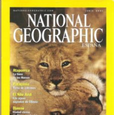Coleccionismo de National Geographic: VV.AA. - NATIONAL GEOGRAPHIC ESPAÑA. JUNIO 2001. LOS ULTIMOS LEONES