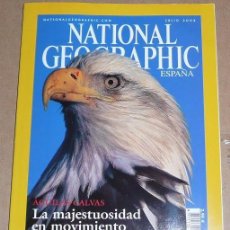Coleccionismo de National Geographic: REVISTA NATIONAL GEOGRAPHIC JUNIO 2002 ÁGUILAS CALVAS, LA MAJESTUOSIDAD EN MOVIMIENTO. Lote 71417823