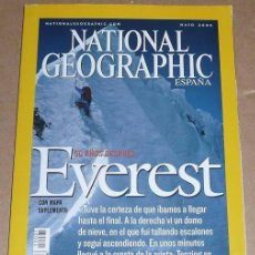 Coleccionismo de National Geographic: REVISTA NATIONAL GEOGRAPHIC MAYO 2003 EVEREST 50 AÑOS DESPUÉS. Lote 230045605