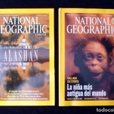 Coleccionismo de National Geographic: LOTE DE 2 NATIONAL GEOGRAPHIC EN ESPAÑOL, ENERO 2002 Y NOVIEMBRE 2006. NUEVOS. Lote 113245411