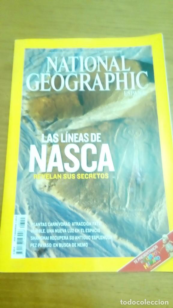 NATIONAL GEOGRAPHIC MARZO 2010 LAS LÍNEAS DE NASCA (Coleccionismo - Revistas y Periódicos Modernos (a partir de 1.940) - Revista National Geographic)