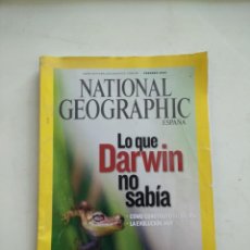 Coleccionismo de National Geographic: LO QUE DARWIN NO SABIA FEBRERO 2009
