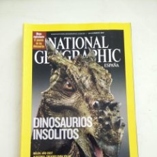 Coleccionismo de National Geographic: DINOSAURIOS INSOLITOS DICIEMBRE 2007