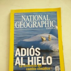 Coleccionismo de National Geographic: ADIOS AL HIELO LA EVIDENCIA DEL CAMBIO CLIMATICO. Lote 139875882