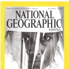 Collectionnisme de National Geographic: NATIONAL GEOGRAPHIC. OCTUBRE 2005. TRAS LAS HUELLAS DE LA GRIPE AVIAR. Lote 142174250
