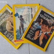 Coleccionismo de National Geographic: LOTE 3 REVISTAS NATIONAL GEOGRAPHIC AÑO 1969 FEBRERO ABRIL JUNIO . Lote 156038498