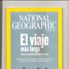 Coleccionismo de National Geographic: NATIONAL GEOGRAPHIC. MARZO 2006. ADN. UCRANIA. LOBOS. CELTAS. CARBON. Lote 192383561