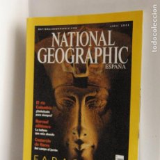 Coleccionismo de National Geographic: NATIONAL GEOGRAPHIC - ABRIL 2001 - FARAONES DEL SOL