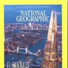 Collectionnisme de National Geographic: NATIONAL GEOGRAPHIC. NOVIEMBRE 2018. EL BOOM DE LONDRES. Lote 210105245