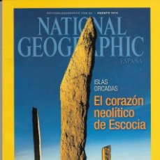 Coleccionismo de National Geographic: REVISTA NATIONAL GEOGRAPHIC AGOSTO 2014