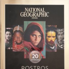 Coleccionismo de National Geographic: NATIONAL GEOGRAPHIC ESPECIAL ROSTROS DEL MUNDO 20 ANIVERSARIO: LOS MEJORES RETRATOS