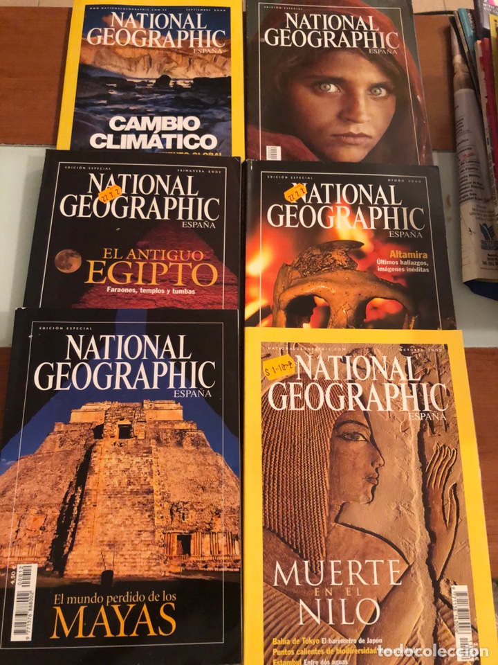 Sammeln von National Geographic: Lote 6 revistas NATIONAL GEOGRAPHIC ( 4 especiales) a&ntilde;os 2000-2004
