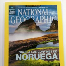 Coleccionismo de National Geographic: NATIONAL GEOGRAPHIC ESPAÑA - DICIEMBRE 2013 - VIAJE A LOS CONFINES DE NORUEGA