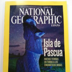 Coleccionismo de National Geographic: NATIONAL GEOGRAPHIC ESPAÑA - AGOSTO 2012 - ISLA DE PASCUA