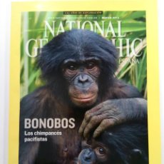 Coleccionismo de National Geographic: NATIONAL GEOGRAPHIC ESPAÑA - MARZO 2013 - BONOBOS, LOS CHIMPANCÉS PACIFISTAS