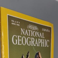 Coleccionismo de National Geographic: REVISTA NATIONAL GEOGRAPHIC Nº 4,ABRIL 1998,PERRILLOS PRADERAS,ORINOCO,AUSTRALIA EN BICI,RONGELAP. Lote 249374580