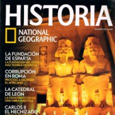 Coleccionismo de National Geographic: HISTORIA NATIONAL GEOGRAPHIC Nº 123, EGIP ANTIGÜO: ABU SIMBEL, CATEDRAL DE LEÓN, ESPARTA, ROMA. Lote 331230048