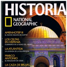 Coleccionismo de National Geographic: HISTORIA NATIONAL GEOGRAPHIC Nº 42 TEMPLARIOS EN TIERRA SANTA, LA CAZA DE BRUJAS, CELTAS EN HISPANIA. Lote 257275385