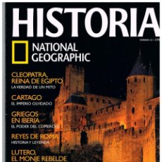 Coleccionismo de National Geographic: HISTORIA NATIONAL GEOGRAPHIC Nº 33, EL TRIUNFO DELOS CRUZADOS, CLEOPATRA, LUTERO, CARTAGO. Lote 257278680
