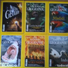 Coleccionismo de National Geographic: NATIONAL GEOGRAPHIC ESPAÑA. ENERO FEBRERO MARZO ABRIL MAYO JUNIO 2000. Lote 281795733