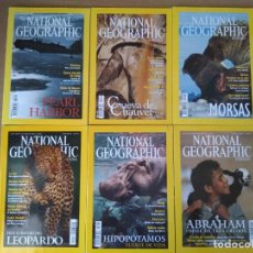 Coleccionismo de National Geographic: NATIONAL GEOGRAPHIC ESPAÑA. JULIO AGOSTO SEPTIEMBRE OCTUBRE NOVIEMBRE DICIEMBRE 2001. Lote 281796903