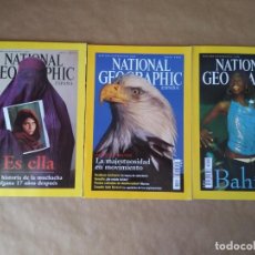 Coleccionismo de National Geographic: NATIONAL GEOGRAPHIC ESPAÑA. ABRIL JULIO AGOSTO 2002. Lote 281801368