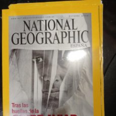 Coleccionismo de National Geographic: REVISTA NATIONAL GEOGRAPHIC OCTUBRE 2005 TRAS LAS HUELLAS DE LA GRIPE AVIAR