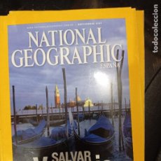 Coleccionismo de National Geographic: REVISTA NATIONAL GEOGRAPHIC SEPTIEMBRE 2009 SALVAR VENECIA