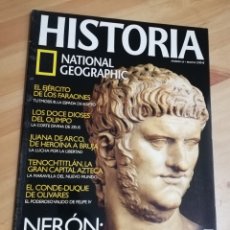 Coleccionismo de National Geographic: REVISTA HISTORIA NATIONAL GEOGRAPHIC N° 54 (NERÓN: ROMA EN LLAMAS. EL EMPERADOR BAJO SOSPECHA). Lote 298928848