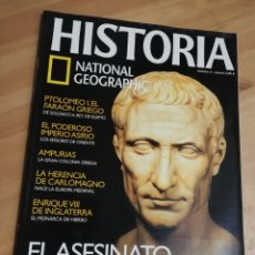 Coleccionismo de National Geographic: REVISTA HISTORIA NATIONAL GEOGRAPHIC N° 57 (EL ASESINATO DE JULIO CÉSAR. VENGANZA DE SUS HEREDEROS). Lote 298929503