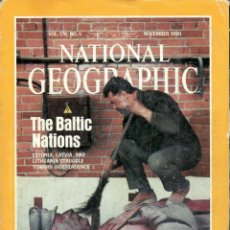 Collezionismo di National Geographic: NATIONAL GEOGRAPHIC. NOVEMBER 1990 THE BALTIC NATIONS ESTONIA, LATVIA AND LITHUANIA